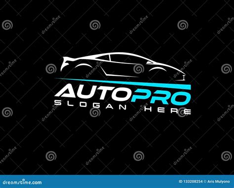 Modern Car Logo Design Inspiration Stock Illustration - Illustration of ...