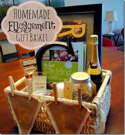 Homemade Engagement Gift Basket - Peanut Butter Fingers