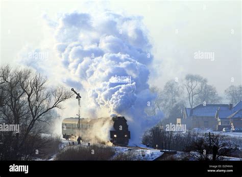 Vintage steam train Stock Photo - Alamy