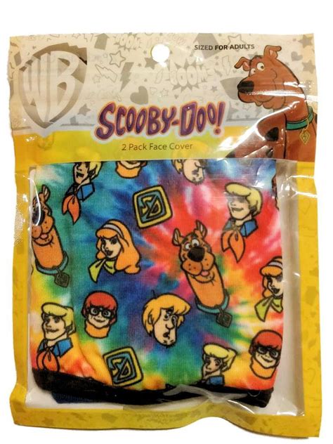 Scooby-Doo - Scooby Doo 4-Piece Face Mask Set - Walmart.com - Walmart.com