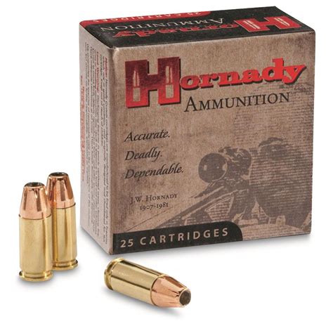 Hornady, .25 Auto, JHP/XTP, 35 Grain, 25 Rounds - 10682, .25 ACP Ammo at Sportsman's Guide