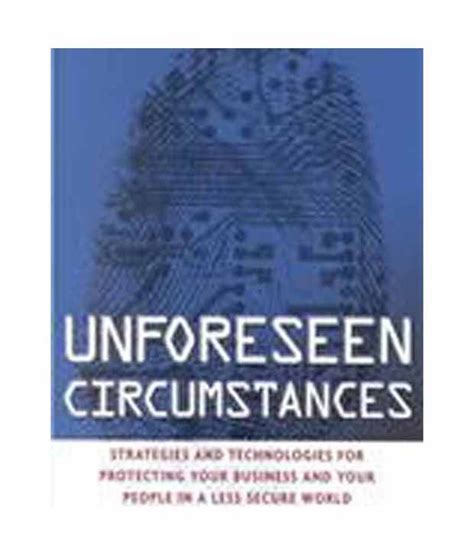 Unforeseen Circumstances: Buy Unforeseen Circumstances Online at Low Price in India on Snapdeal