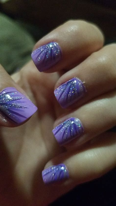 Purple Gel Nail Designs 2019