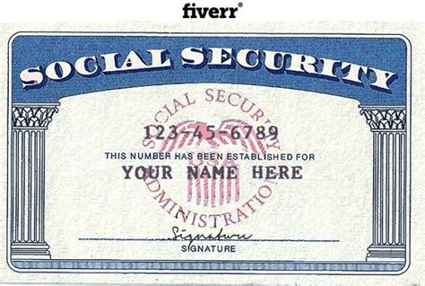 blank social security card application - Glad Of That Ejournal Photo ...