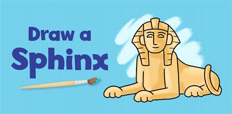 Egyptian Sphinx Drawing