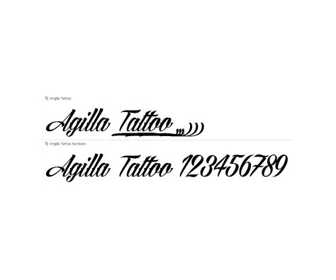 Aggregate more than 55 cursive fonts for tattoos best - in.cdgdbentre