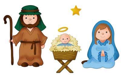 mary and joseph clipart - Google Search | Dibujos de navidad, Manualidades, Navideño