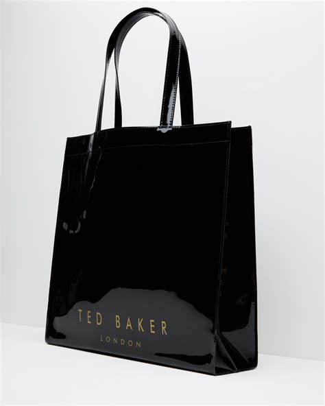 Lyst - Ted Baker Bow Detail Large Shopper Bag in Black