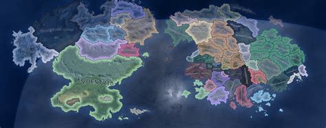 map image - Equestria at War mod for Hearts of Iron IV - ModDB