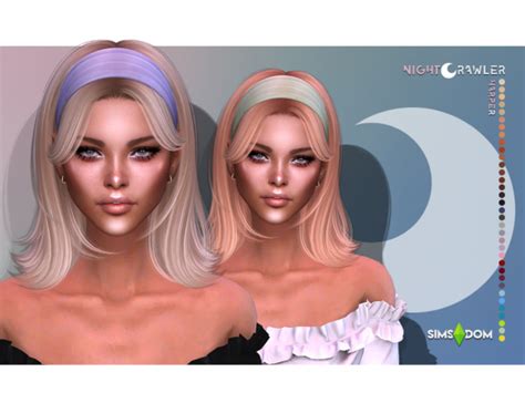 nightcrawler harper hair | Sims hair, Sims 4, Sims