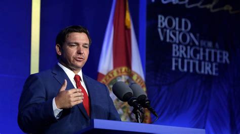 Read the first inaugural address from Gov. Ron DeSantis as...