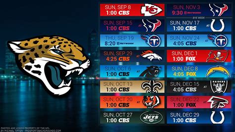 Tyrone Bowers Kabar: Jaguars Football Schedule