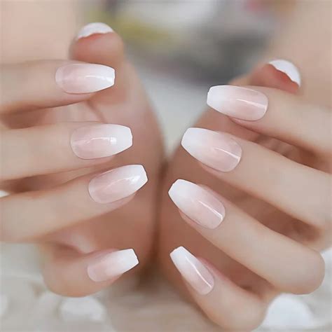 White Acrylic Nails Medium Length - They can be styled to suit any ...