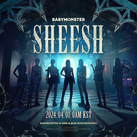 BABYMONSTER unleashes official poster for comeback title song 'Sheesh ...