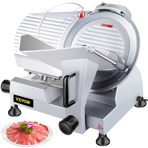 VEVOR Commercial Meat Slicer, 12 inch Electric Food Slicer, Semi-Auto ...