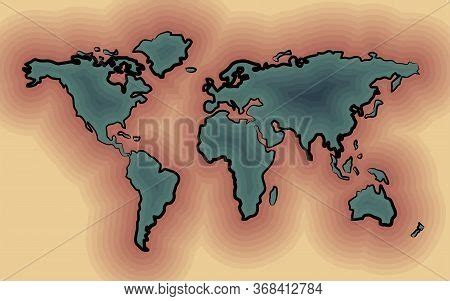 World Map Vector Vector & Photo (Free Trial) | Bigstock