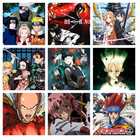 Create a Anime Tier List - TierMaker