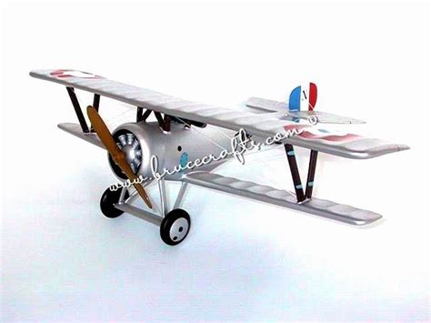 Nieuport 17 - Mahogany Wooden Aircraft Models – Boat & Ship Models Handmade Museum Quality