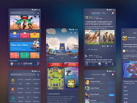 Game community by Cheops on Dribbble