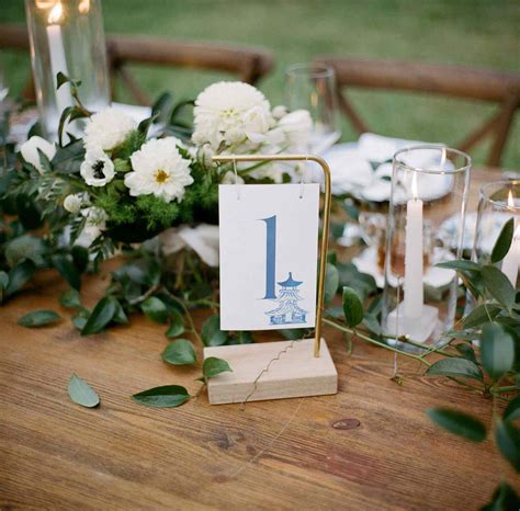 Wedding Table Numbers: 35 Inspirational Designs