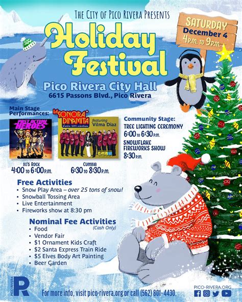 The City of Pico Rivera Presents Holiday Festival - City of Pico Rivera