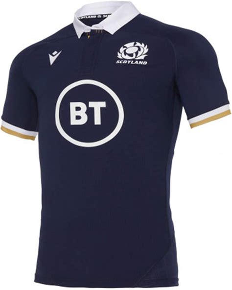 Scotland Rugby Jersey,2021 Season Scotland Home Replica Rugby Football ...