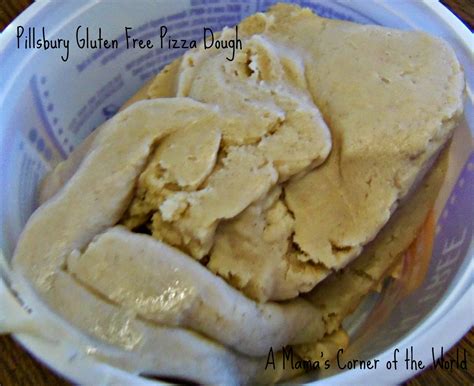 Pillsbury Gluten Free Refrigerated Pizza Dough Review ~ A Mama's Corner of the World