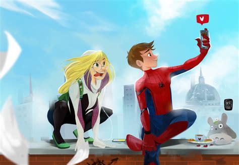 Download Spider-Gwen Movie Spider-Man: Into The Spider-Verse HD Wallpaper