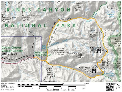 Best Backpacking Itineraries for Sequoia & Kings Canyon National Parks