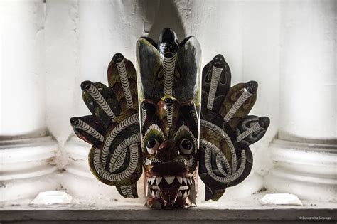 Traditional Sri Lankan Mask | Yaksha mask used in cultural e… | Flickr ...