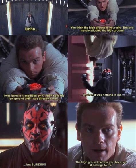 High ground belongs to Obi-Wan! Remember that! Star Wars Meme, Star Wars Facts, Star Wars Clone ...