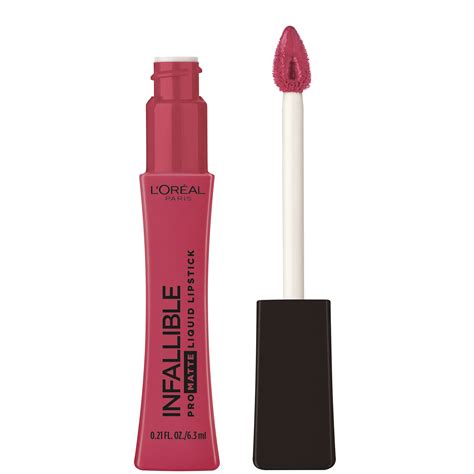 L'Oreal Paris Infallible Pro Matte Liquid Lipstick, Up to 16HR Wear, Raspberry Rose, 0.21 fl. oz ...