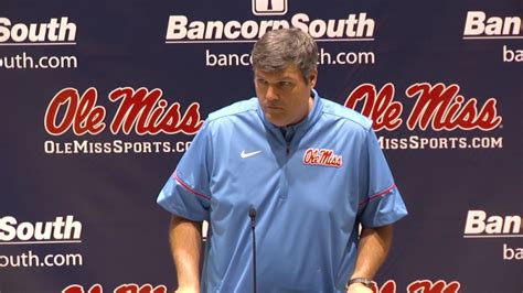 Ole Miss Football - Matt Luke Press Conference (11-20-17) - YouTube