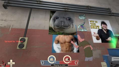 TF2 sprays can be a blessing and a curse via /r/gaming | Gaming memes ...