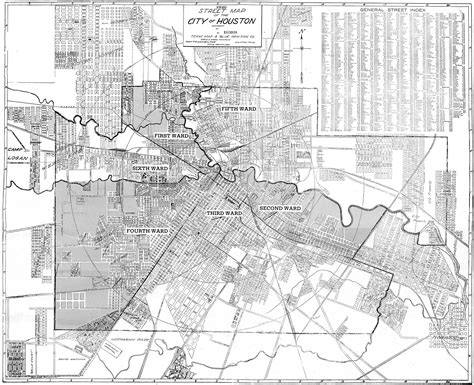 Map Of Houston Texas Wards - Alabama Power Outage Map