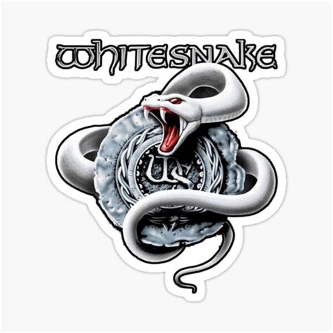 "Whitesnake Legend Band Music Rock Gift Men Women" Sticker by ...