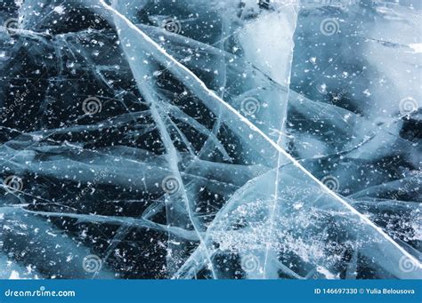 Ice of Lake Baikal stock illustration. Illustration of scenery - 146697330