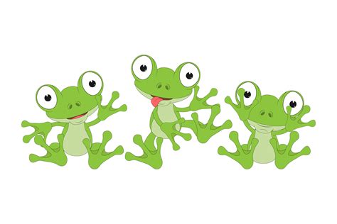 Cute Frog Animal Cartoon Graphic by curutdesign · Creative Fabrica