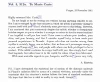 Einstein's letter of support for Marie Curie - Bibliology