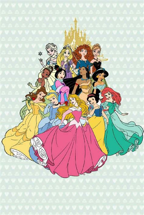 Disney princesses background. | Kid movies disney, Disney princess background, Cute disney wallpaper