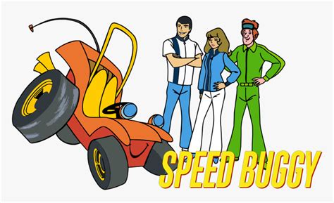 Speed Buggy Cartoon, HD Png Download - kindpng