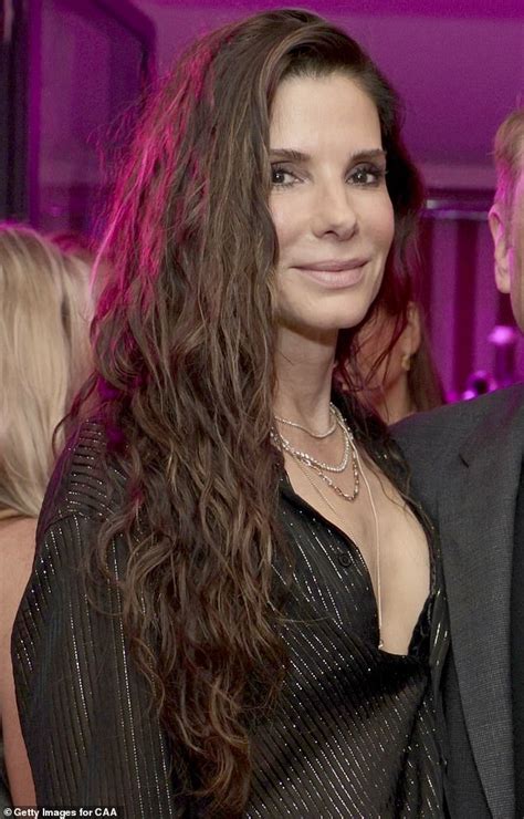 Sandra Bullock, 58, is seen for the first time in ONE YEAR at an event ...