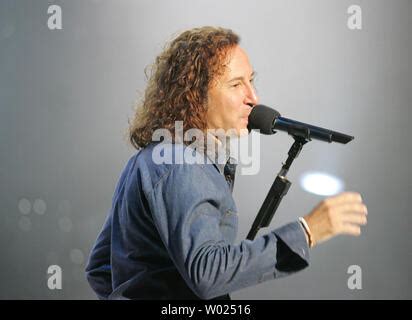 Vocalist Steve Augeri of the band Journey appears in concert as the group celebrates the release ...