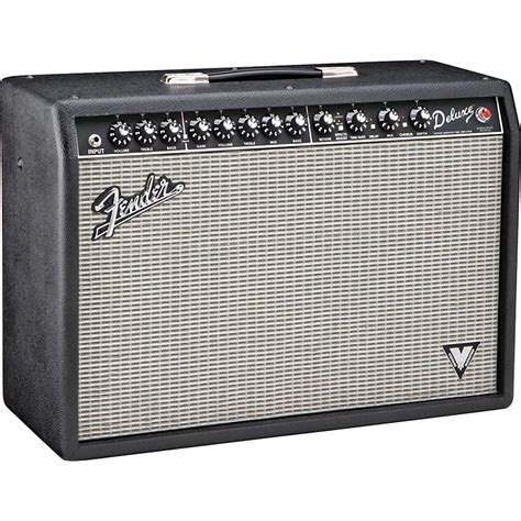 Fender Deluxe VM 40W 1x12 Tube Guitar Combo Amp | Music123