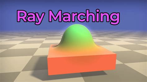 Ray Marching, and making 3D Worlds with Math - YouTube