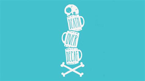 Online crop | teal background with text overlay, illustration, blue background, coffee, mugs HD ...