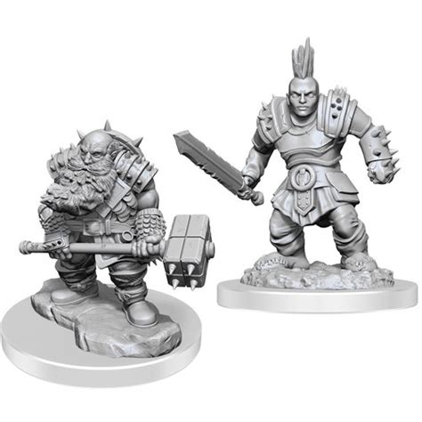 D&D Nolzur's Marvelous Unpainted Minis: W18 Duergar Fighters | Table Top Miniatures | Miniature ...