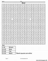 Coloring Squared Multiplication And Division  sketch template