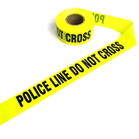 Police Line Do Not Cross Tape - Crime Scene Forensic Supply Store