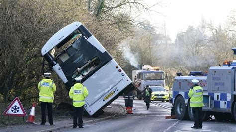 Bridgwater bus crash: 'Small number' of victims needed surgery after double-decker overturned in ...